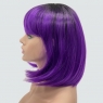 Парик каре BOB цвет T1B-PURPLE пурпурный, фиолетовый, термоволосы
