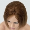 Натуральный парик каре на сетке Bob HH10 Lace цвет 4 светлый каштановый