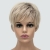 Короткий женский парик из термоволос 769, цвет Y6-BLONDMIX блондин с темной прикорневой