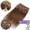 Волосы на заколках Clip 16HH (7 прядей, 42 см)