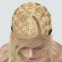 Парик с сеткой Hania Lace Front: цвет 122 блондин с холодным оттенком