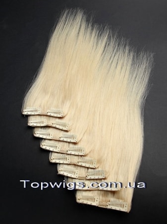 Волосы на заколках Clip 16HH (8 прядей, 42 см)