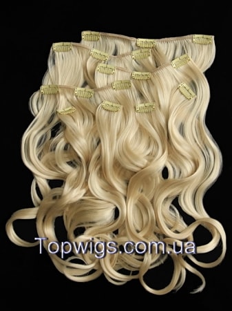 Волосы на заколках Clip EX04 (термоволосы 50 см)