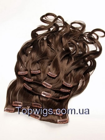 Волосы на заколках Clip EX04 (термоволосы 50 см)