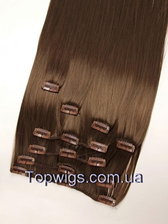 Волосы на заколках Clip EX05 (термоволосы 60 см)