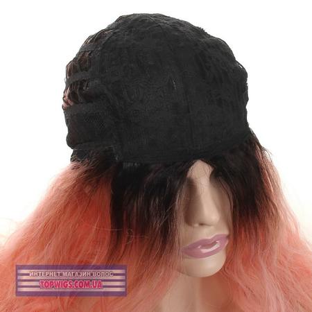 Розовый парик Erin (термоволосы)